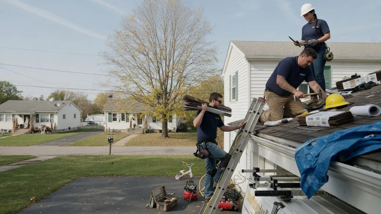 Local Roofing Contractors in New Sharon, ME near me